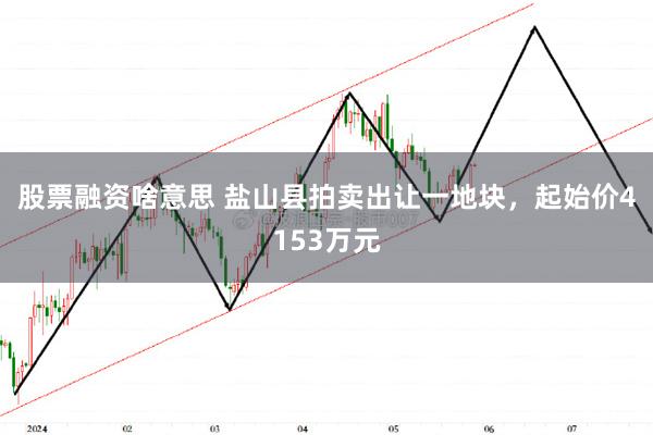 股票融资啥意思 盐山县拍卖出让一地块，起始价4153万元