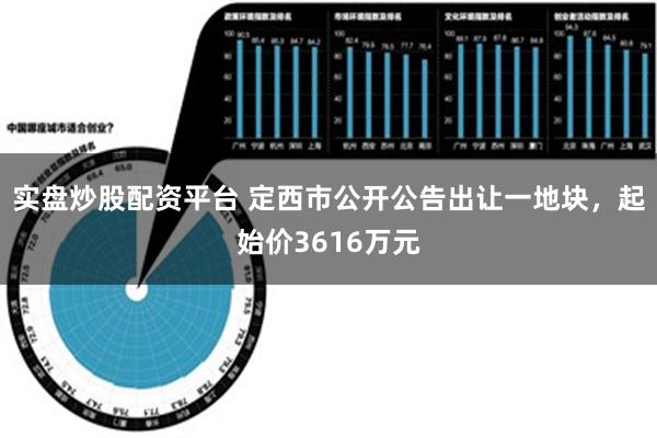 实盘炒股配资平台 定西市公开公告出让一地块，起始价3616万元