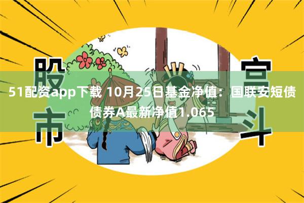 51配资app下载 10月25日基金净值：国联安短债债券A最新净值1.065