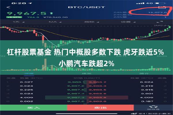 杠杆股票基金 热门中概股多数下跌 虎牙跌近5% 小鹏汽车跌超2%