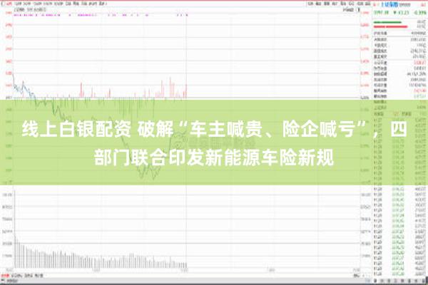 线上白银配资 破解“车主喊贵、险企喊亏”，四部门联合印发新能源车险新规